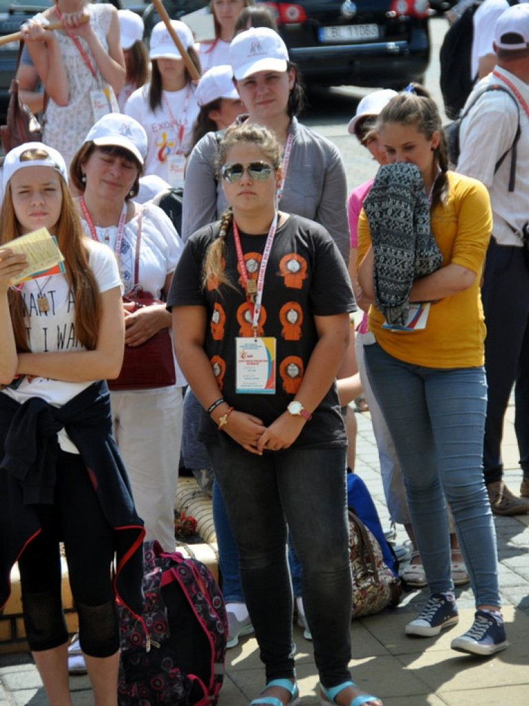Światowe Dni Młodzieży - pożegnalna Msza u św. Jerzego i ewangelizacja przed ratuszem (FOTO)