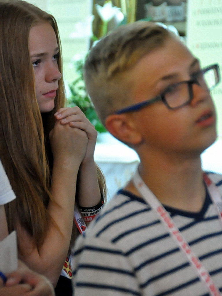 Światowe Dni Młodzieży - pożegnalna Msza u św. Jerzego i ewangelizacja przed ratuszem (FOTO)