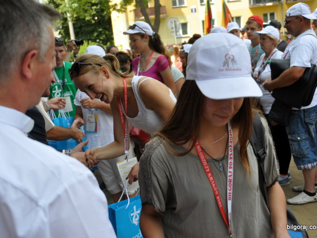Światowe Dni Młodzieży - pożegnanie pielgrzymów z Litwy (FOTO)