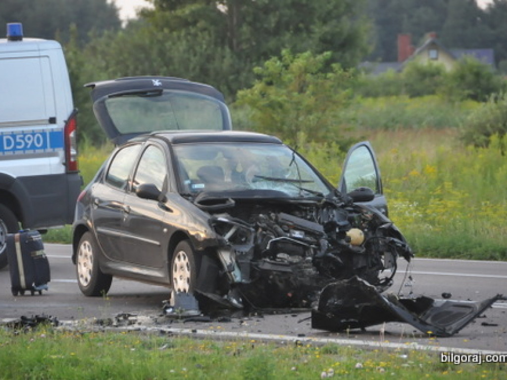 Śmiertelny wypadek motocyklisty