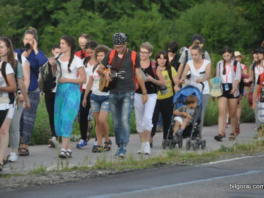 Pielgrzymi w drodze na Jasną Górę zawitali na Ziemię Biłgorajską (FOTO)