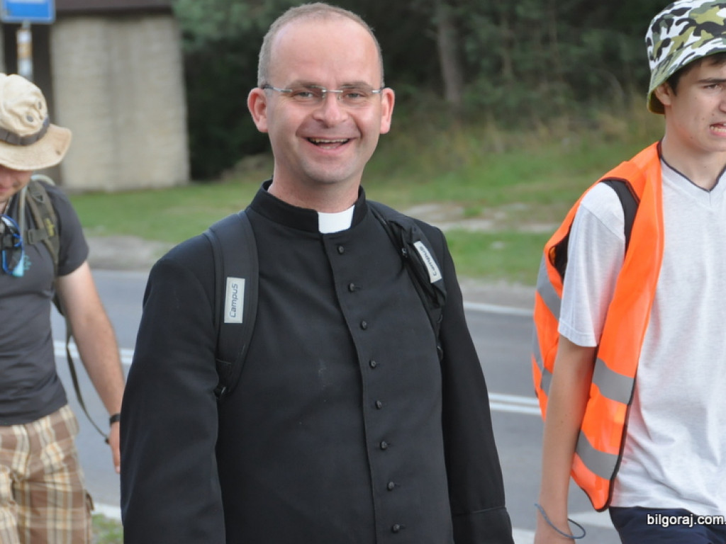 Pielgrzymi w drodze na Jasną Górę zawitali na Ziemię Biłgorajską (FOTO)