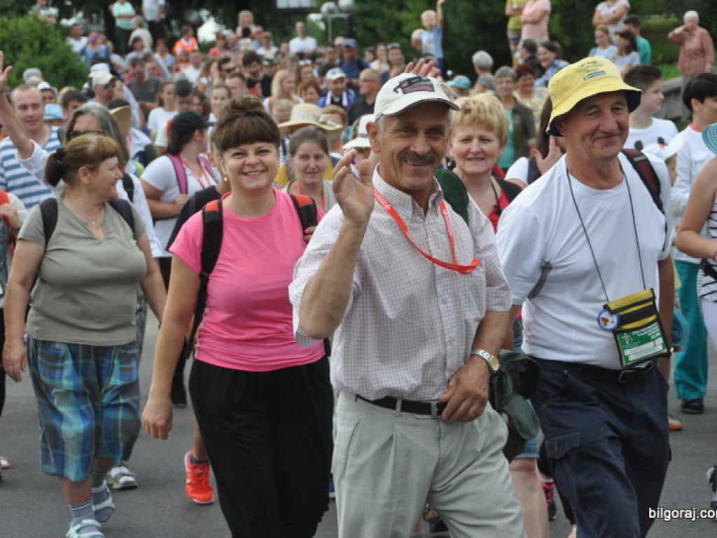 Pielgrzymi z Biłgoraja wyruszyli na pątniczy szlak do Czarnej Madonny (FOTO)