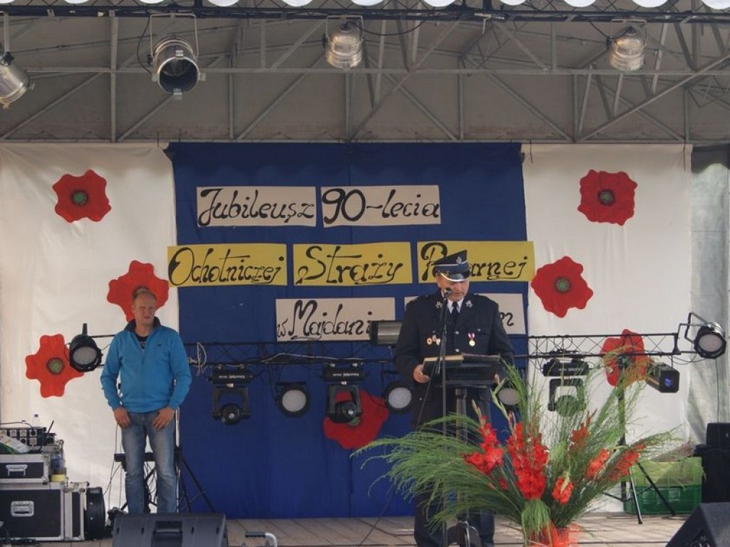 Jubileusz 90-lecia OSP w Majdanie Starym (FOTO, LISTA WYRÓŻNIONYCH)