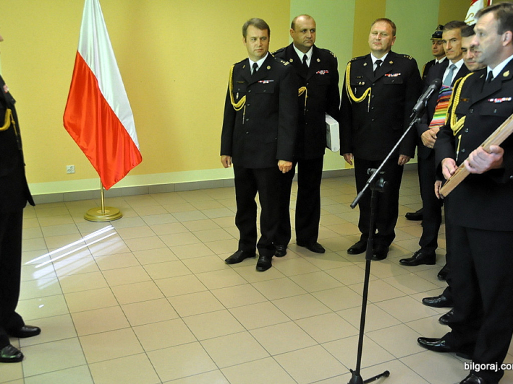 Komendant Powiatowy PSP przeszedł na emeryturę. Pełniącym obowiązki został brygadier Krent (FOTO, AUDIO)