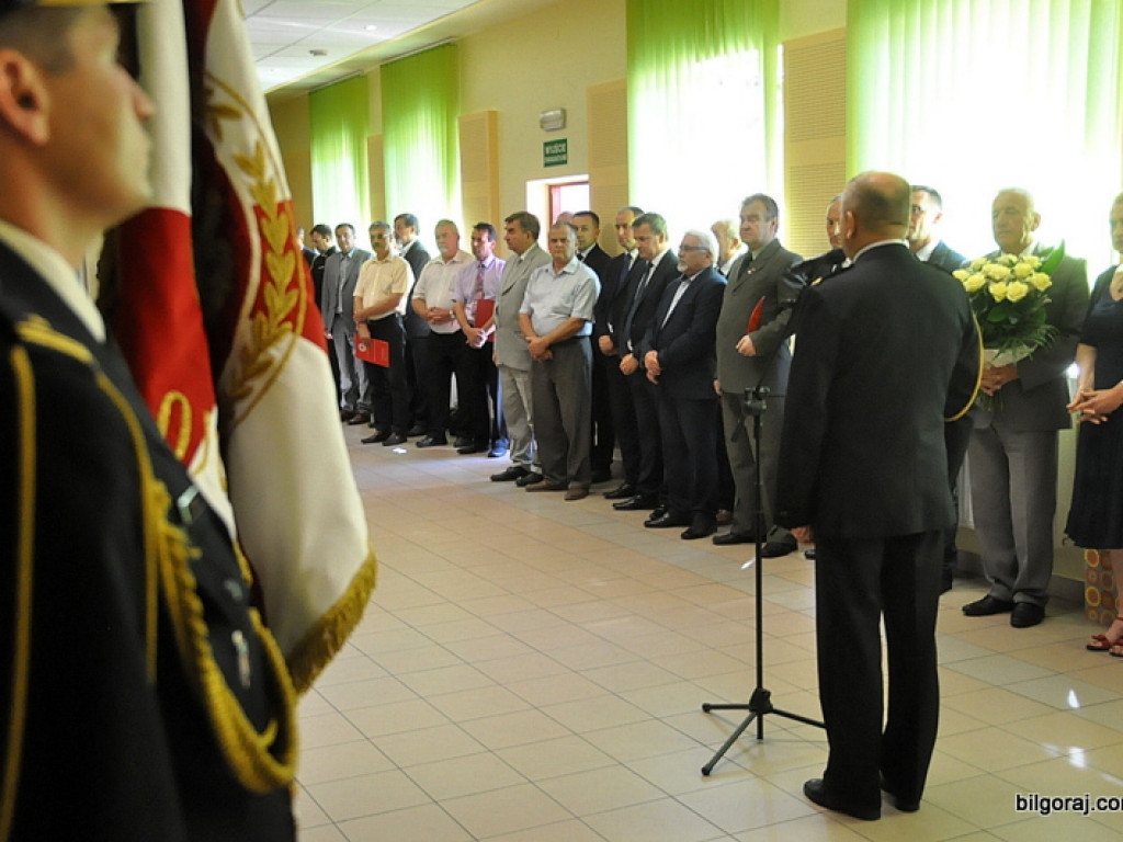 Komendant Powiatowy PSP przeszedł na emeryturę. Pełniącym obowiązki został brygadier Krent (FOTO, AUDIO)