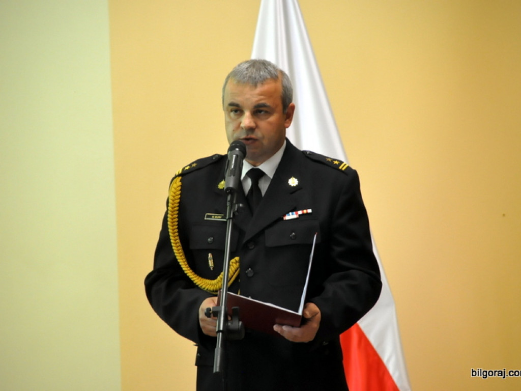 Komendant Powiatowy PSP przeszedł na emeryturę. Pełniącym obowiązki został brygadier Krent (FOTO, AUDIO)