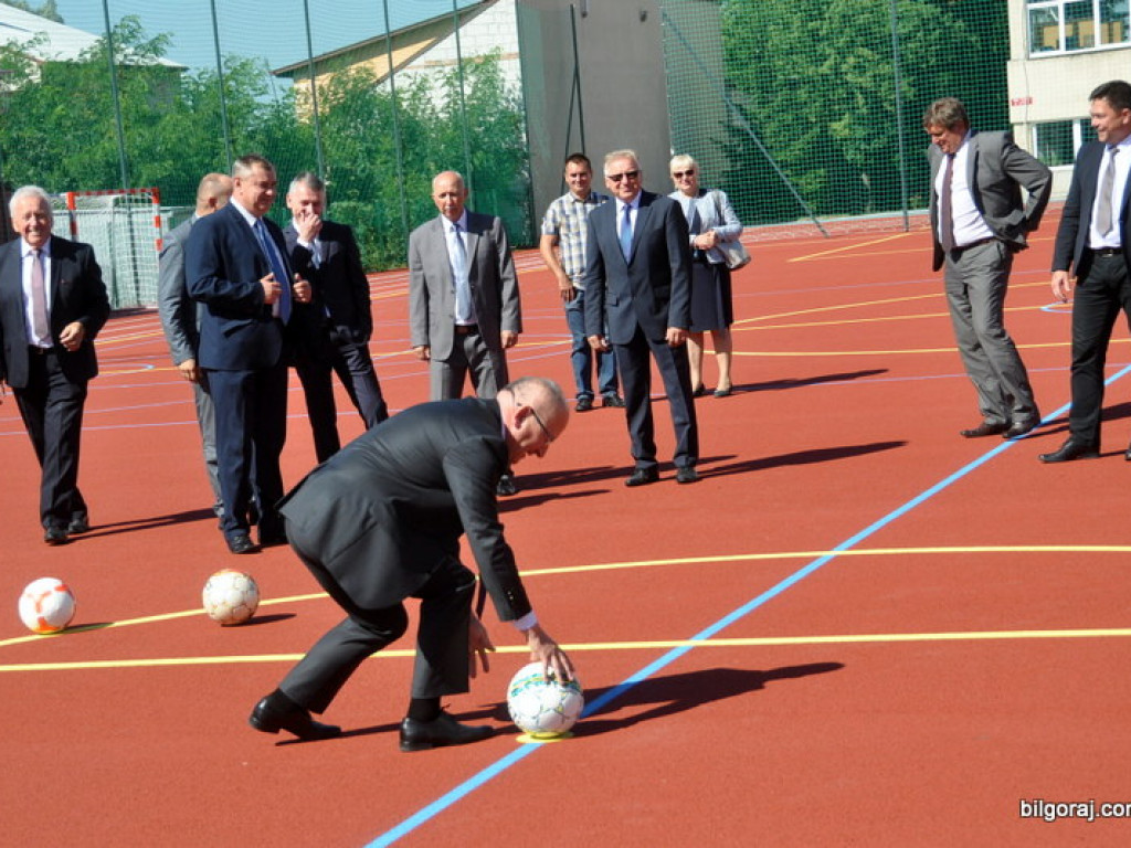 Uroczyste otwarcie boiska przy RCEZ w Biłgoraju (FOTO)