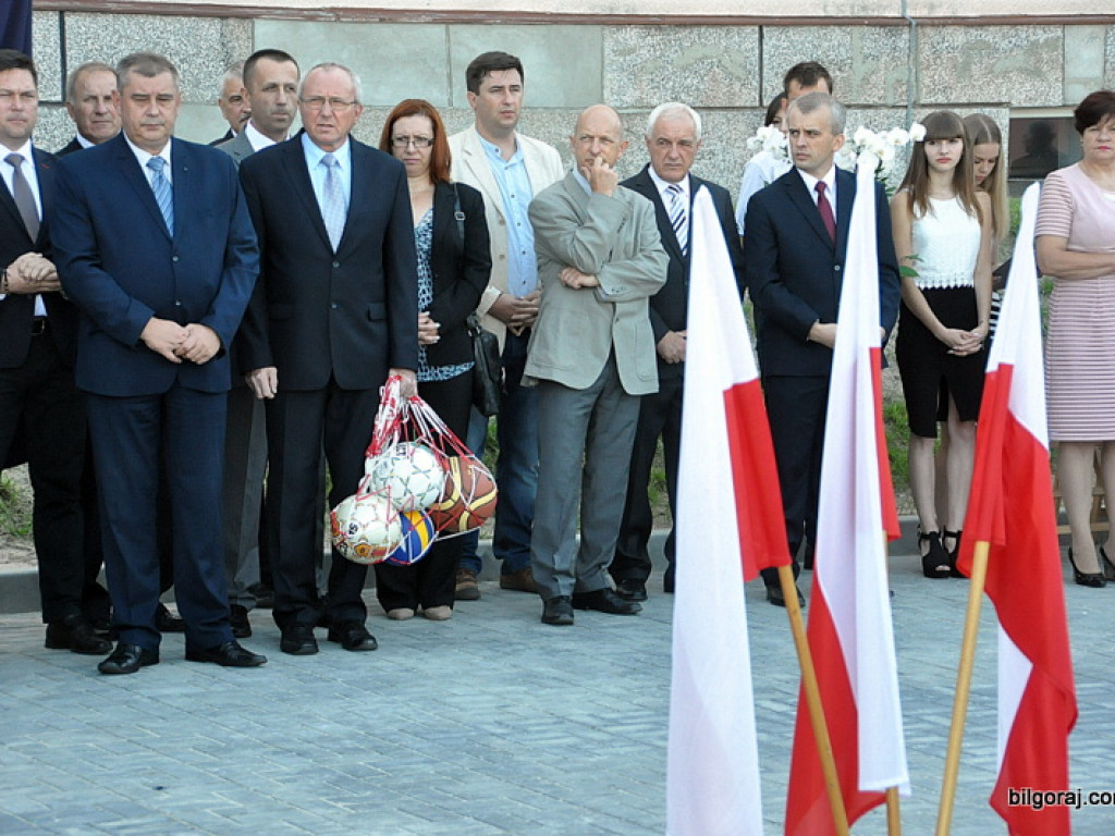 Uroczyste otwarcie boiska przy RCEZ w Biłgoraju (FOTO)