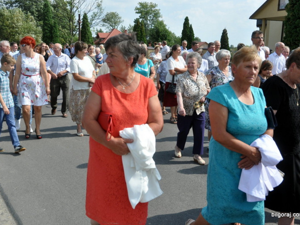 Dożynki gminno - parafialne w Gminie Tarnogród - Wola Różaniecka 2016 (FOTO)