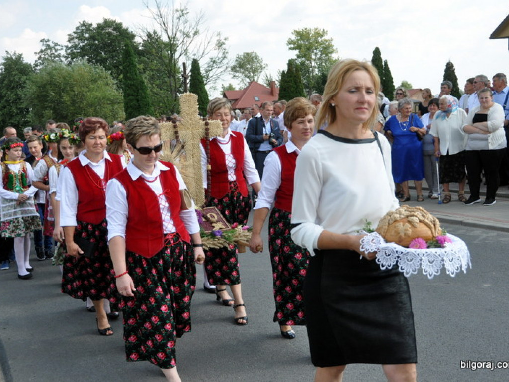 Dożynki gminno - parafialne w Gminie Tarnogród - Wola Różaniecka 2016 (FOTO)