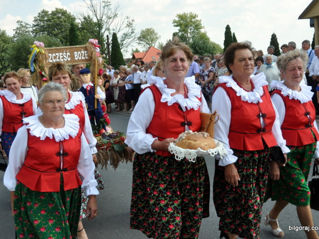 Dożynki gminno - parafialne w Gminie Tarnogród - Wola Różaniecka 2016 (FOTO)