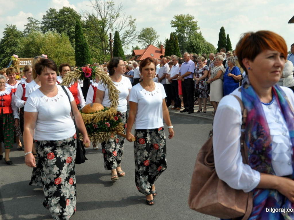 Dożynki gminno - parafialne w Gminie Tarnogród - Wola Różaniecka 2016 (FOTO)