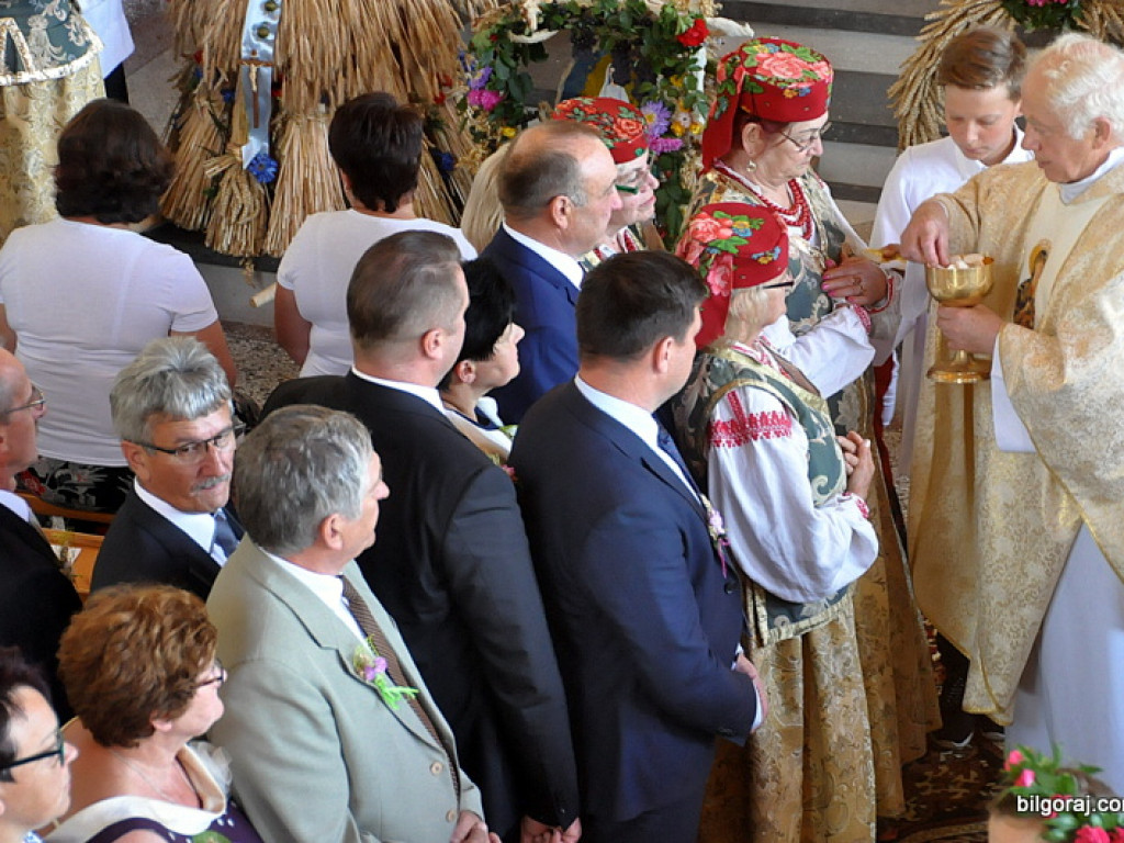 Dożynki gminno - parafialne w Gminie Tarnogród - Wola Różaniecka 2016 (FOTO)