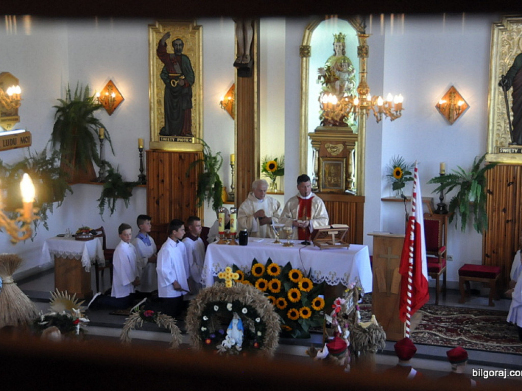 Dożynki gminno - parafialne w Gminie Tarnogród - Wola Różaniecka 2016 (FOTO)