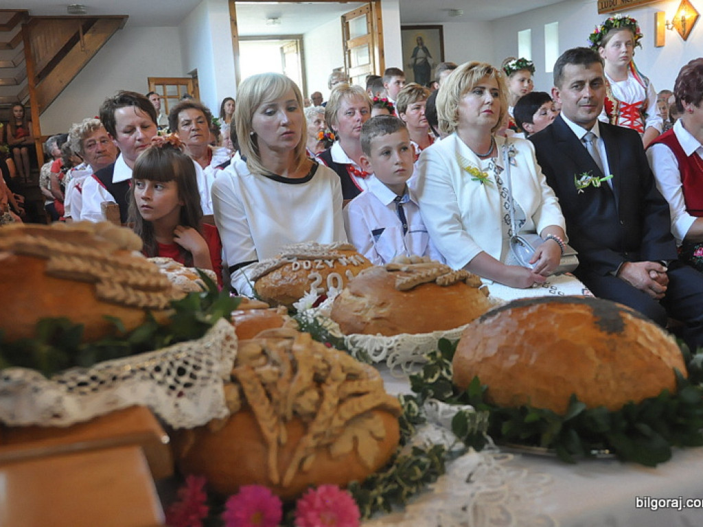 Dożynki gminno - parafialne w Gminie Tarnogród - Wola Różaniecka 2016 (FOTO)