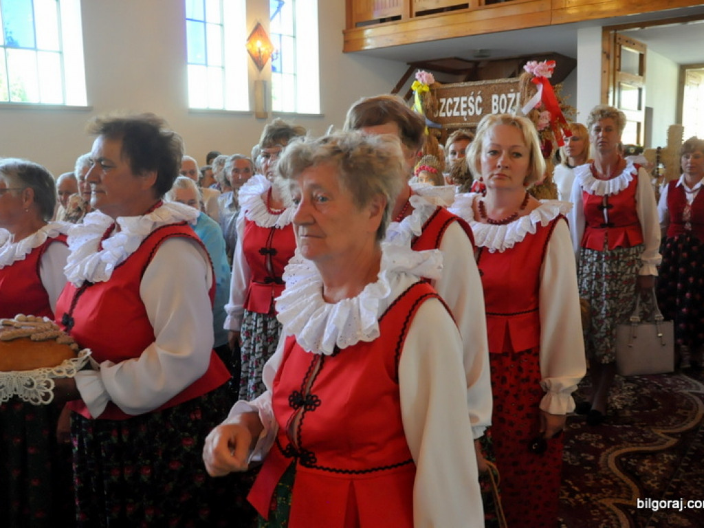 Dożynki gminno - parafialne w Gminie Tarnogród - Wola Różaniecka 2016 (FOTO)