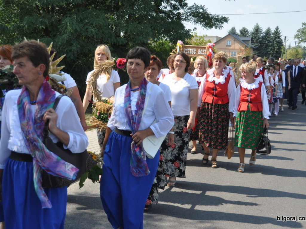 Dożynki gminno - parafialne w Gminie Tarnogród - Wola Różaniecka 2016 (FOTO)