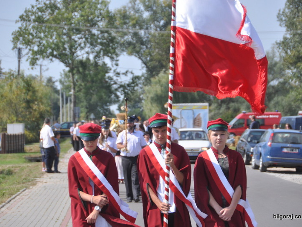 Dożynki gminno - parafialne w Gminie Tarnogród - Wola Różaniecka 2016 (FOTO)