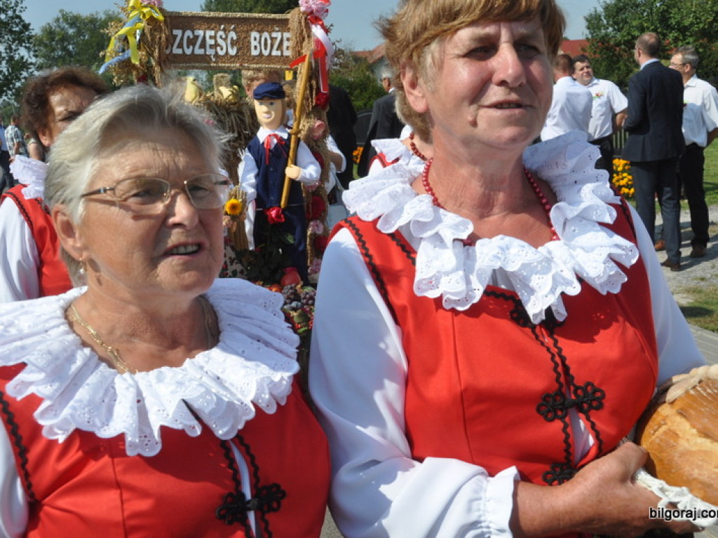 Dożynki gminno - parafialne w Gminie Tarnogród - Wola Różaniecka 2016 (FOTO)
