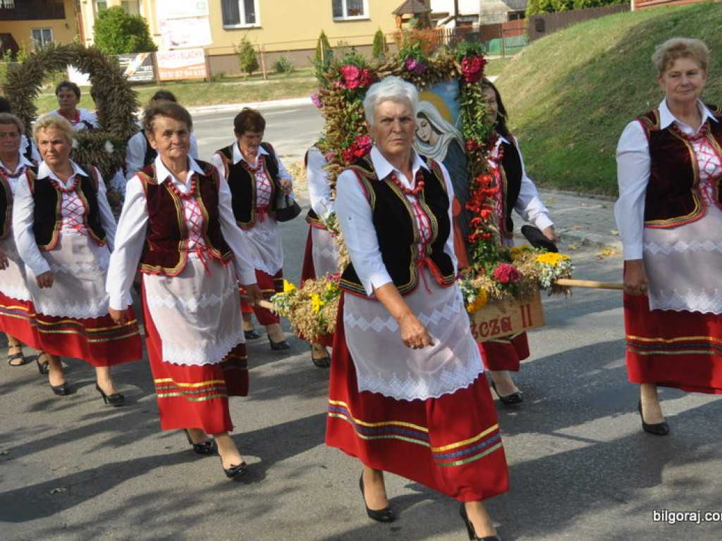 Gmina Biszcza: dożynki gminno - parafialne 2016 (FOTO)