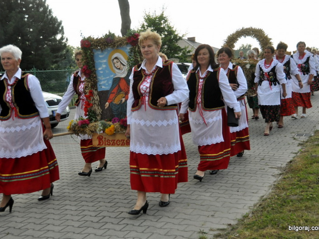 Gmina Biszcza: dożynki gminno - parafialne 2016 (FOTO)