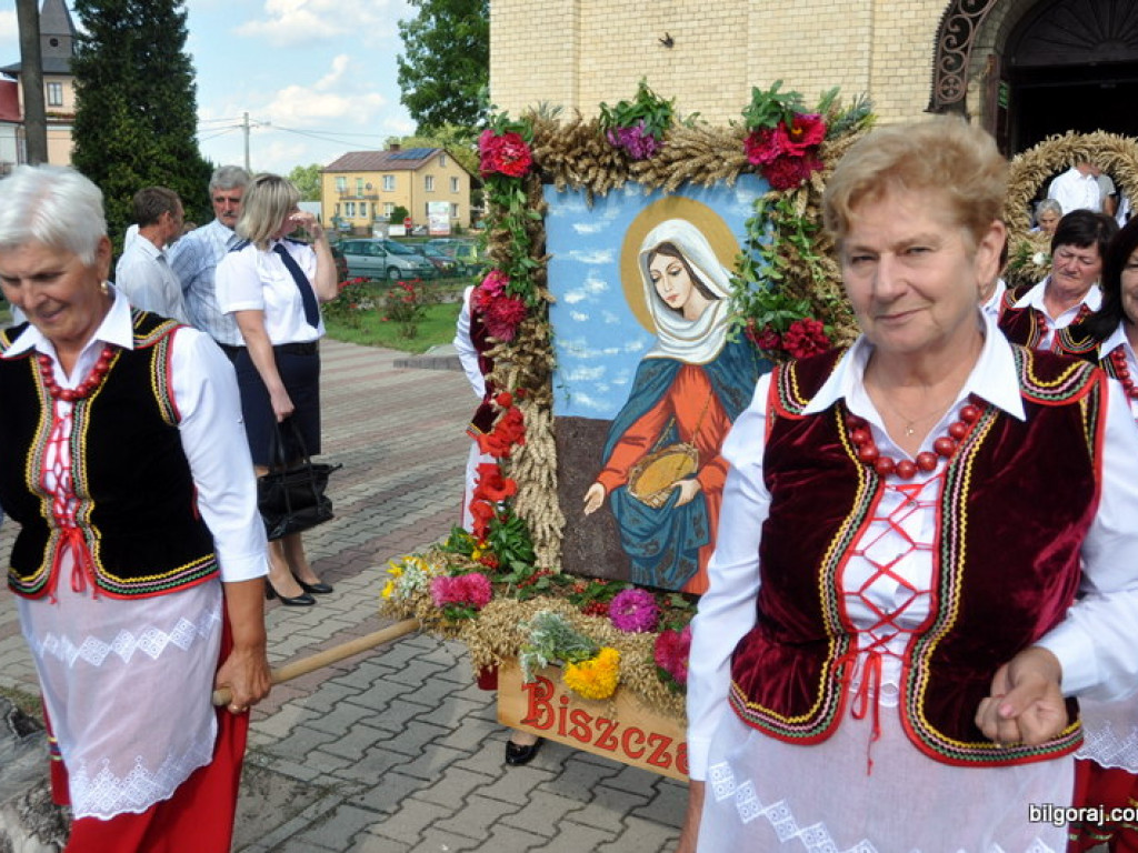 Gmina Biszcza: dożynki gminno - parafialne 2016 (FOTO)