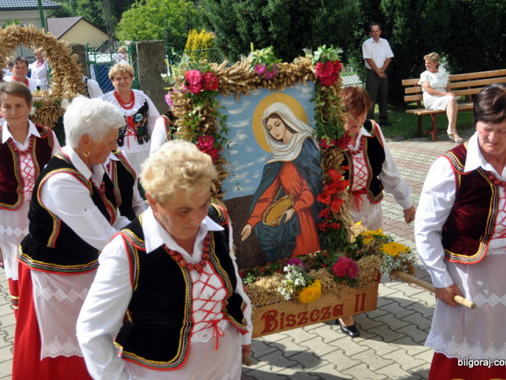 Gmina Biszcza: dożynki gminno - parafialne 2016 (FOTO)
