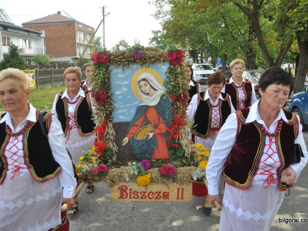 Gmina Biszcza: dożynki gminno - parafialne 2016 (FOTO)