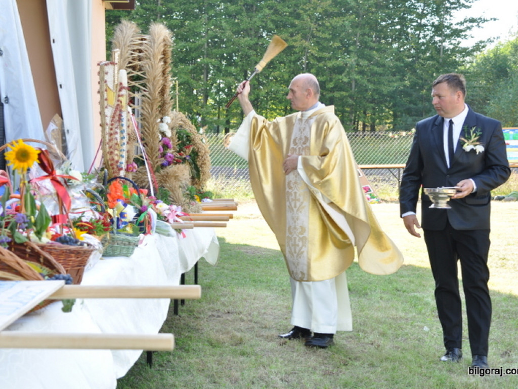 Gminno - parafialne dożynki Gminy Księżpol w tym roku odbyły się w Zaniach (FOTO)
