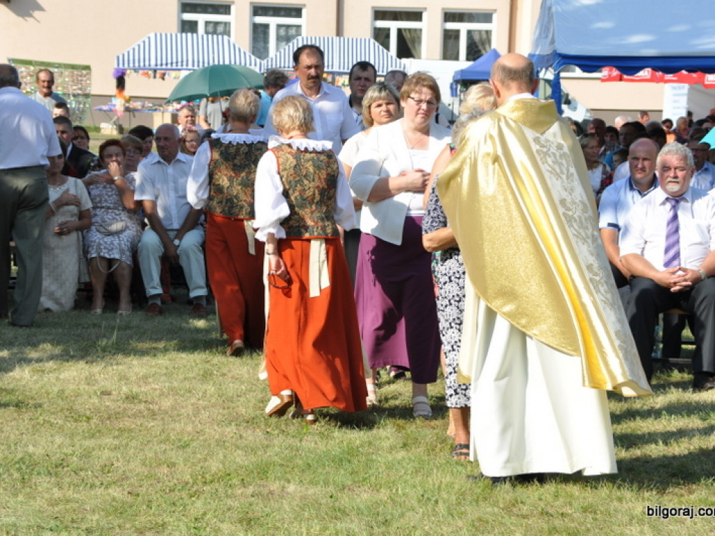 Gminno - parafialne dożynki Gminy Księżpol w tym roku odbyły się w Zaniach (FOTO)