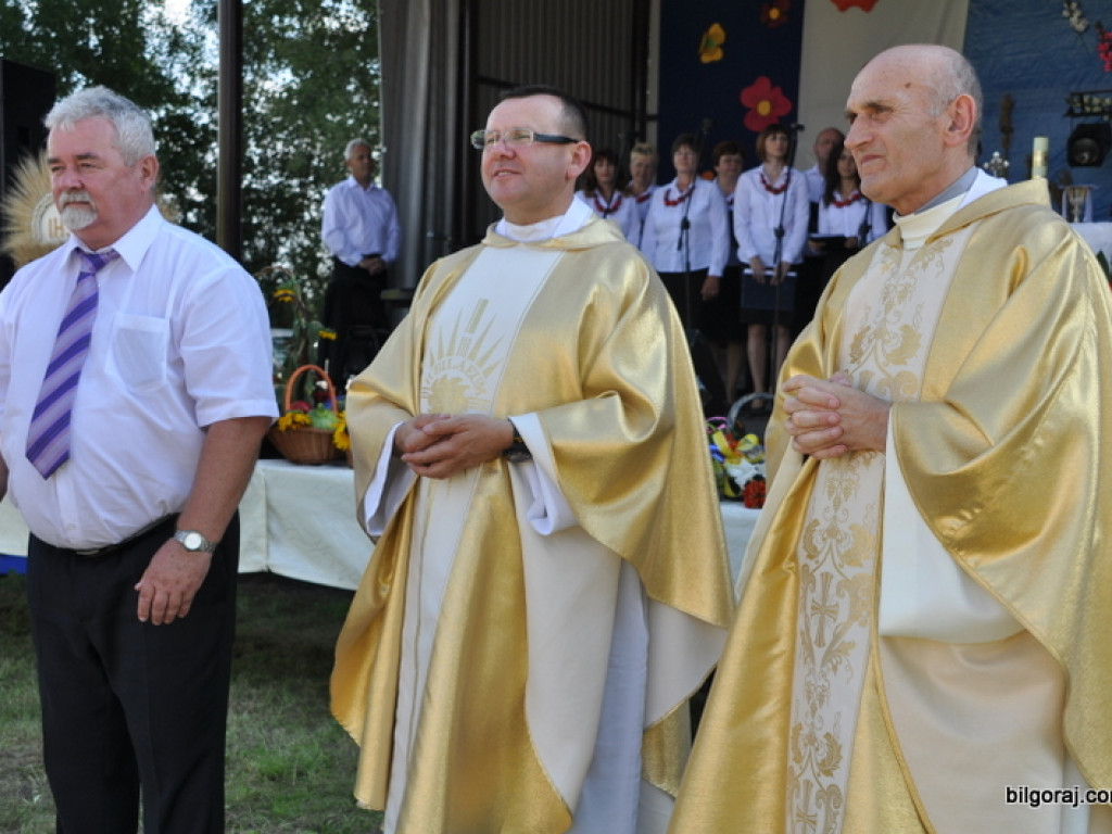 Gminno - parafialne dożynki Gminy Księżpol w tym roku odbyły się w Zaniach (FOTO)