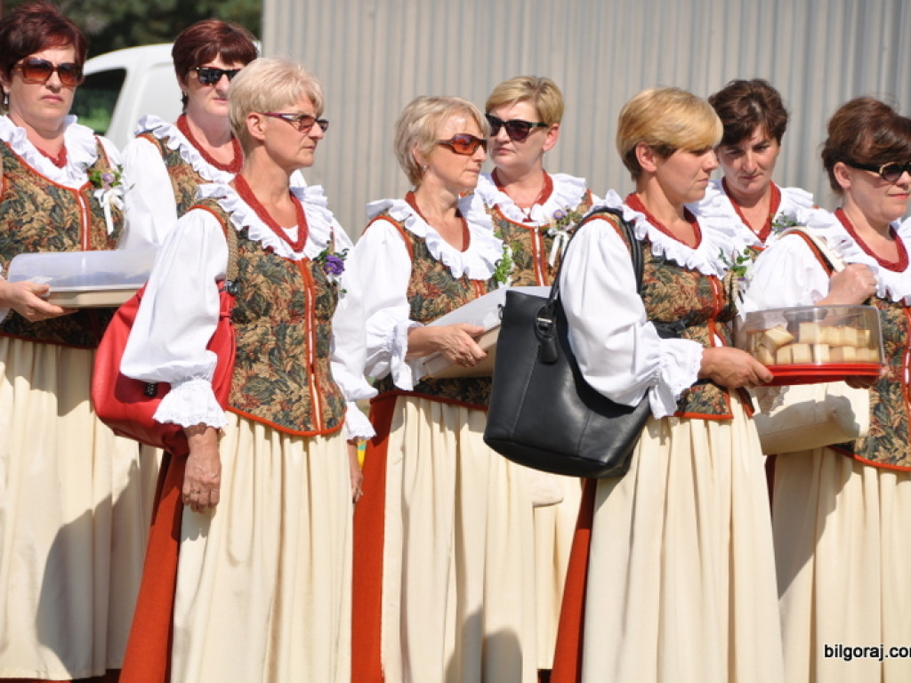 Gminno - parafialne dożynki Gminy Księżpol w tym roku odbyły się w Zaniach (FOTO)
