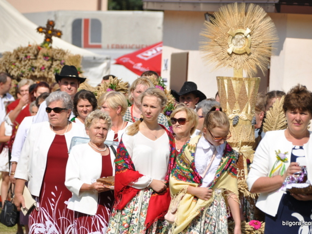 Gminno - parafialne dożynki Gminy Księżpol w tym roku odbyły się w Zaniach (FOTO)