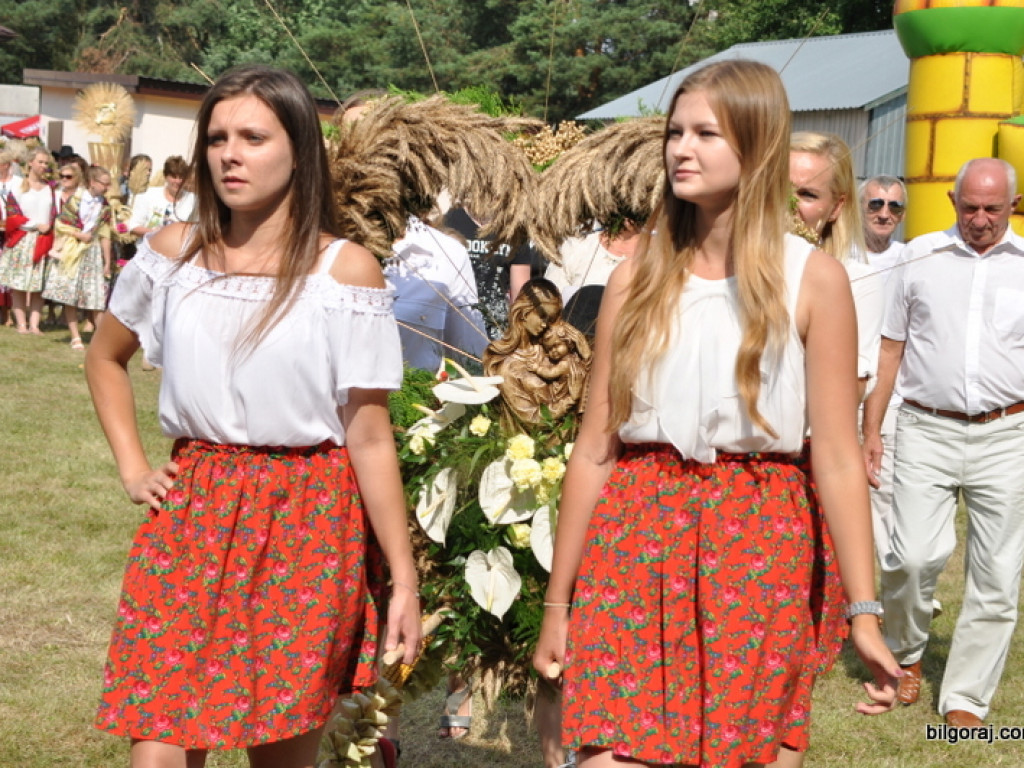 Gminno - parafialne dożynki Gminy Księżpol w tym roku odbyły się w Zaniach (FOTO)