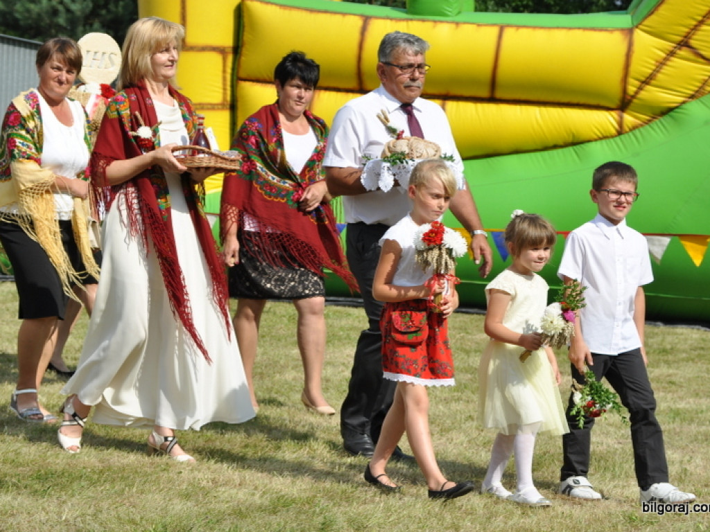 Gminno - parafialne dożynki Gminy Księżpol w tym roku odbyły się w Zaniach (FOTO)