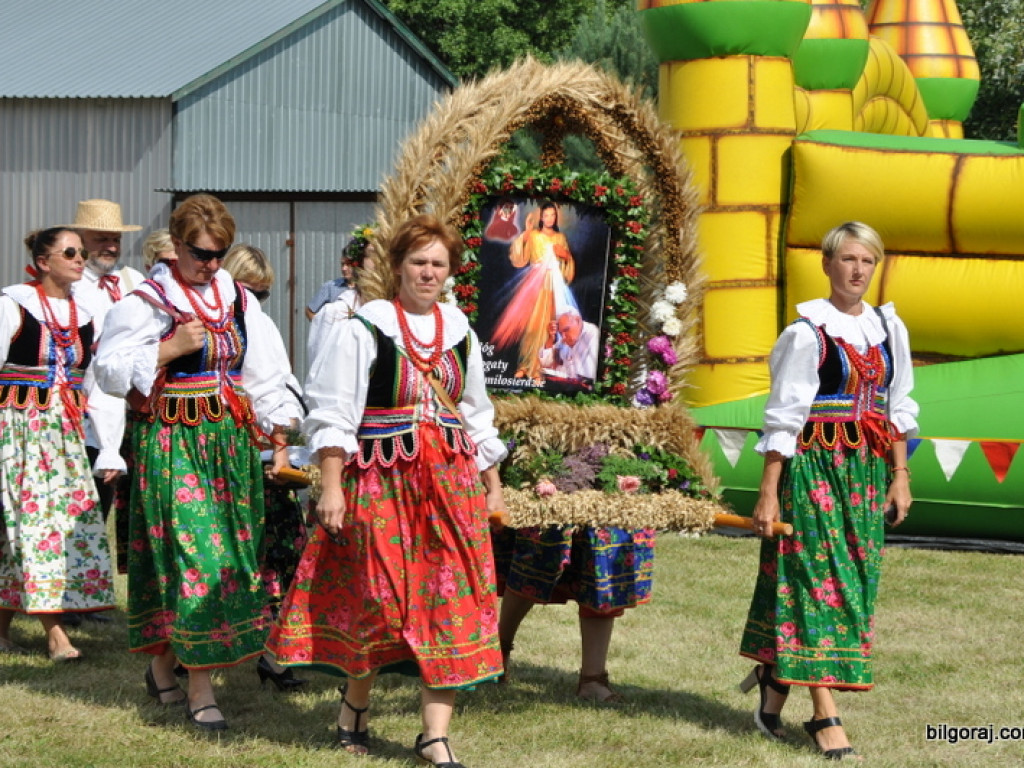 Gminno - parafialne dożynki Gminy Księżpol w tym roku odbyły się w Zaniach (FOTO)