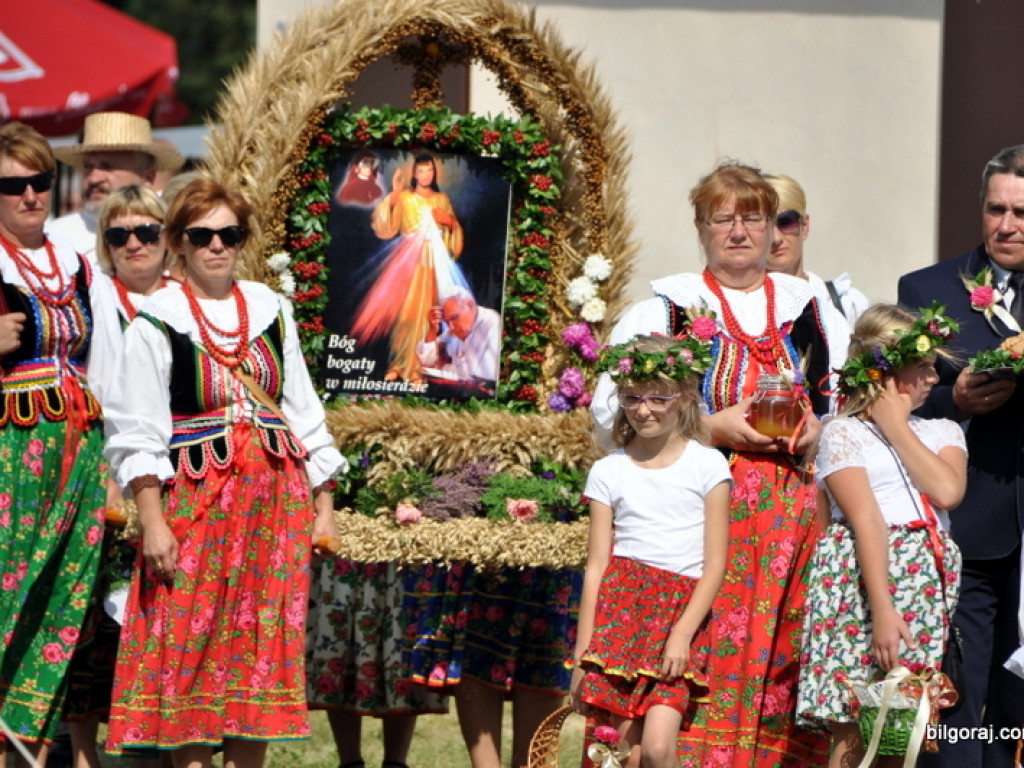 Gminno - parafialne dożynki Gminy Księżpol w tym roku odbyły się w Zaniach (FOTO)