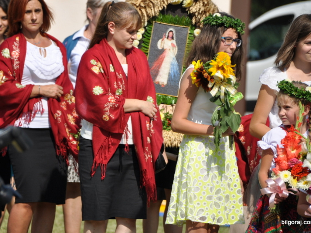 Gminno - parafialne dożynki Gminy Księżpol w tym roku odbyły się w Zaniach (FOTO)