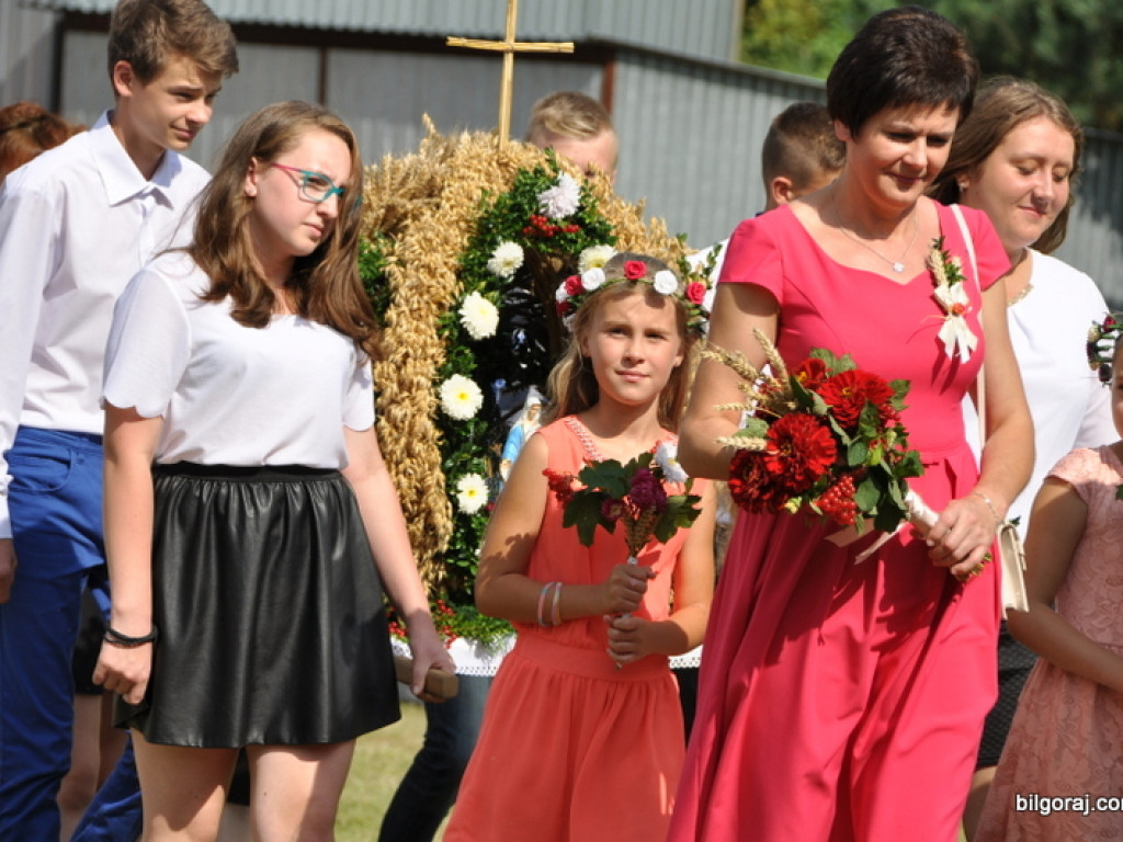 Gminno - parafialne dożynki Gminy Księżpol w tym roku odbyły się w Zaniach (FOTO)