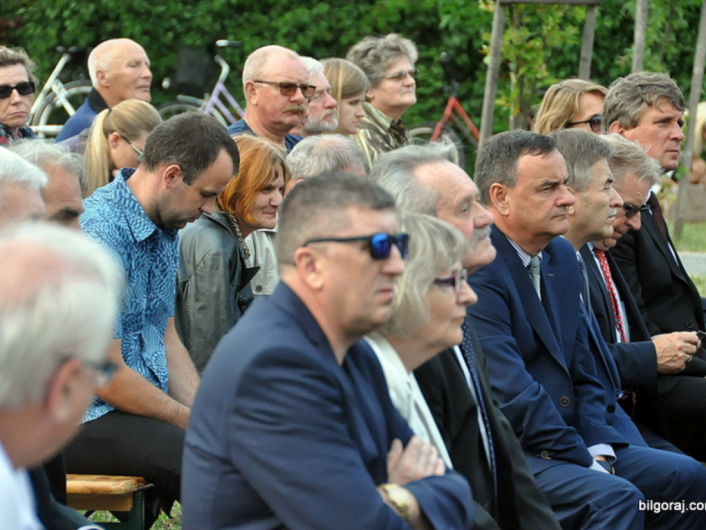 Otwarcie ściany pamięci w Biłgoraju (FOTO)