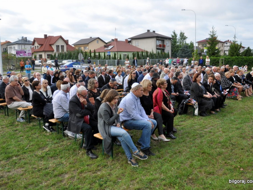 Otwarcie ściany pamięci w Biłgoraju (FOTO)