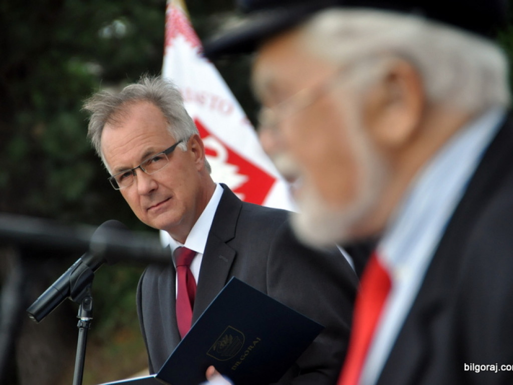 Otwarcie ściany pamięci w Biłgoraju (FOTO)