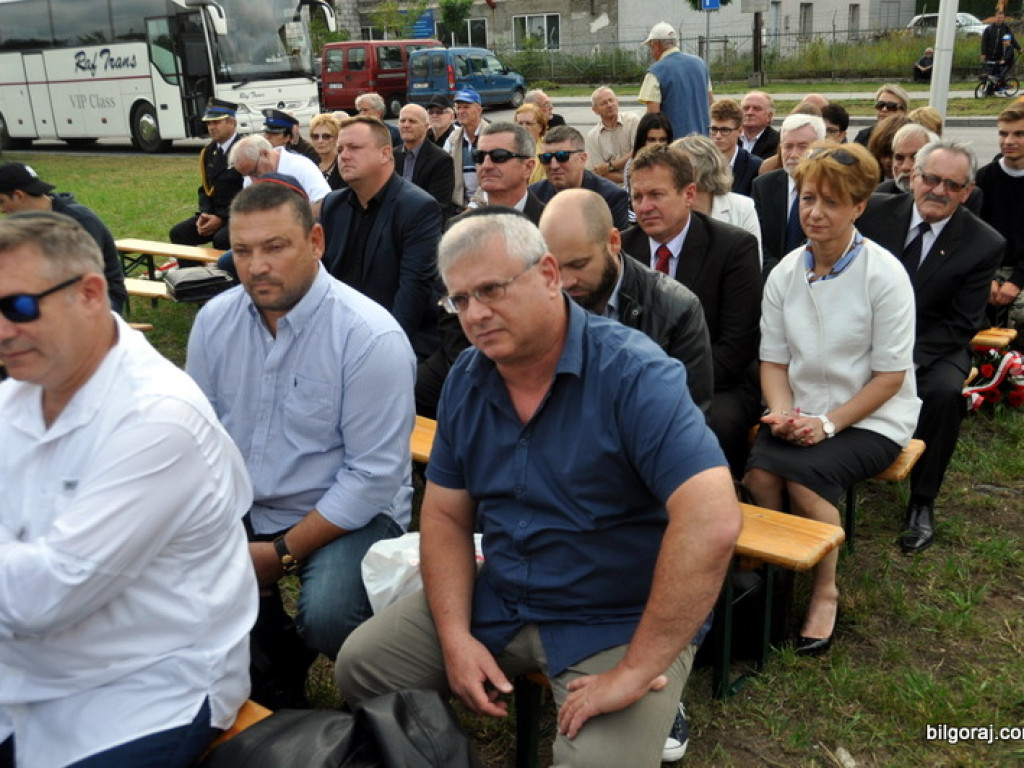 Otwarcie ściany pamięci w Biłgoraju (FOTO)