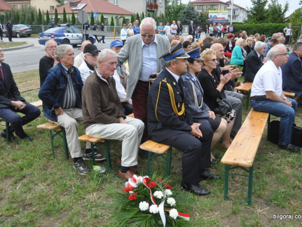 Otwarcie ściany pamięci w Biłgoraju (FOTO)