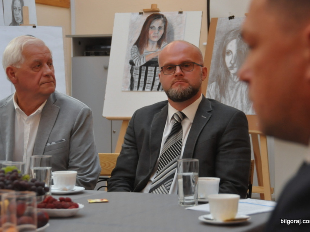 Wizyta wiceministra zdrowia w Biłgoraju (FOTO)