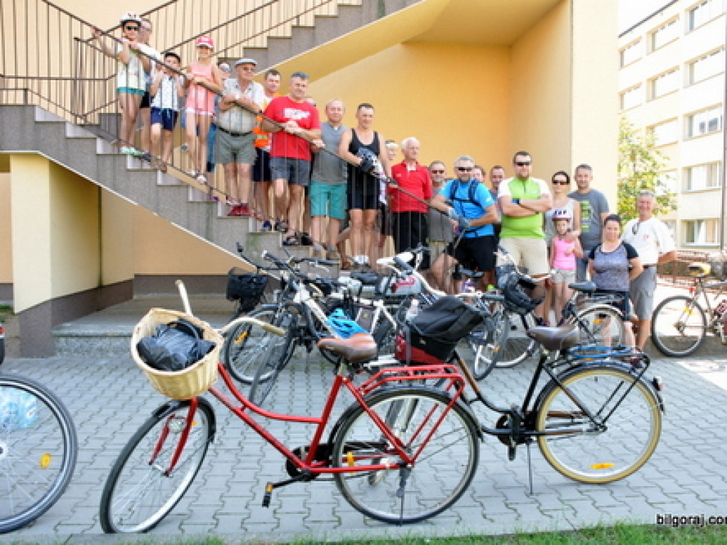 Osiedle Ogrody na rowerach (FOTO)
