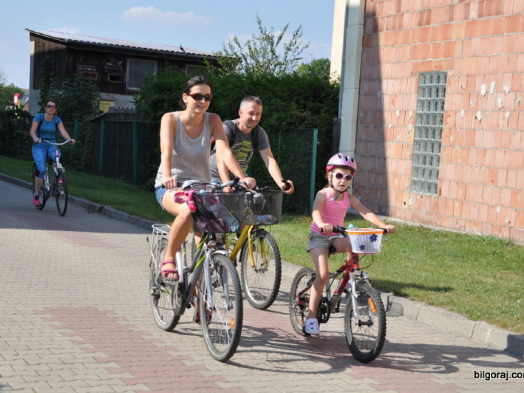 Osiedle Ogrody na rowerach (FOTO)