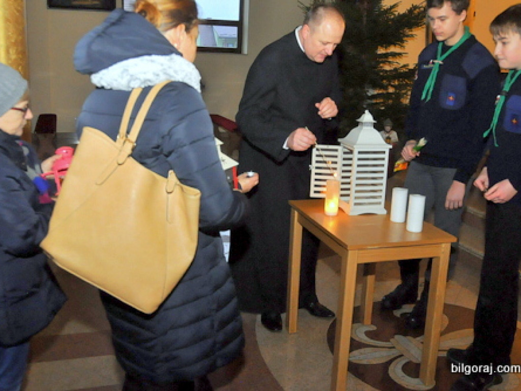 Światełko Pokoju każdy mógł zabrać do domu