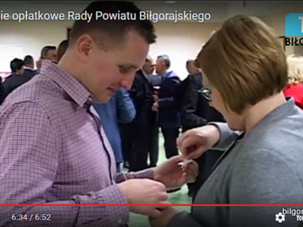 Spotkanie opłatkowe Rady Powiatu Biłgorajskiego (FOTO, VIDEO)